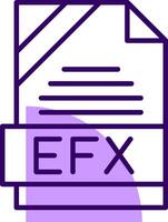 EFX Outline Style Icon vector