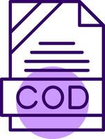COD Outline Style Icon vector
