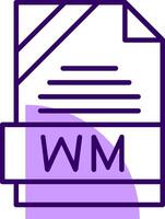 WM Outline Style Icon vector