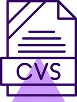CVS Outline Style Icon vector