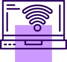 Wi Fi Outline Style Icon vector