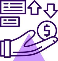 Benefits Outline Style Icon vector