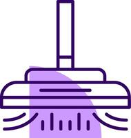 Vacuum cleaner Outline Style Icon vector