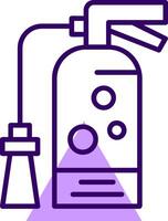Fire extinguisher Outline Style Icon vector