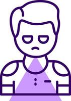 Gloom Outline Icon Style vector