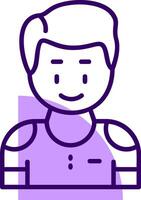 Satisfaction Outline Icon Style vector