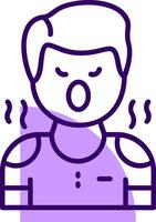 Hostility Outline Icon Style vector