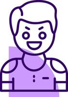 Pride Outline Icon Style vector