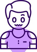 Puzzlement Outline Icon Style vector