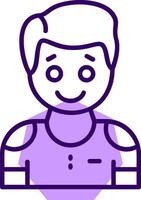 Optimism Outline Icon Style vector