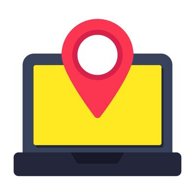 An icon design of online navigation