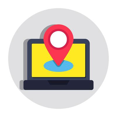 An icon design of online navigation