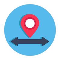 Perfect design icon of location vector