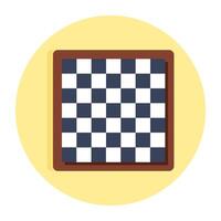 Creative design icon of chessboard vector