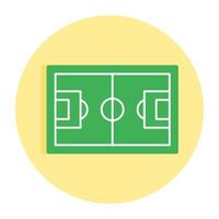 A perfect design icon of hockey pitch vector