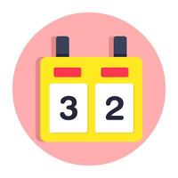 Scoreboard icon in colored design vector