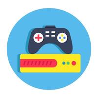 Modern design icon of gamepad vector