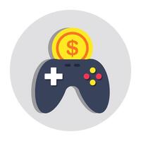 Modern design icon of play to earn vector