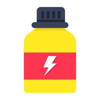 A unique design icon of supplement vector