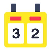 Scoreboard icon in colored design vector