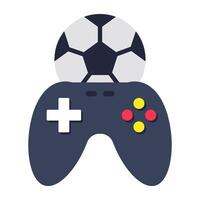 Modern design icon of gamepad vector