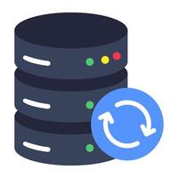 Premium design icon of data update vector