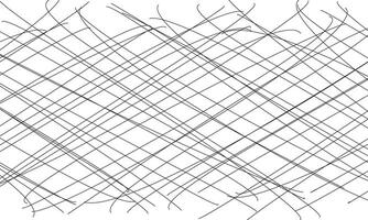 Wire Mesh Fence Torn, Destroyed, Broken Metal Grid Scratch Rough Line Mesh On A White Background vector
