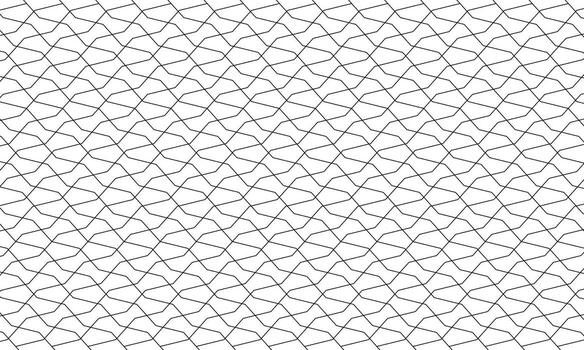 Grid Line Seamless Pattern Illustration Template On A White Background vector