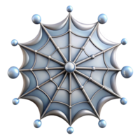 3D Render Metallic Web Design Element png
