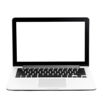 Modern Laptop Isolated on a Clean Background for Tech Promotion on transparent background png