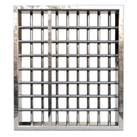 Metal Cage Versatile for Art Installations or Pet Enclosures on transparent background png