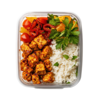 Microwave Safe Food Container for Convenient Meal Prep on transparent background png