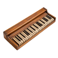 Piano Keyboard Classic Instrument for Musicians and Composers on transparent background png
