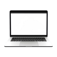 Laptop Isolated on White Background - Ideal for Technology and Product Displays on Transparent Background png