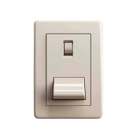 Light Switch Isolated for Home and Office Use on Transparent Background png