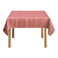 Elegant Tablecloth for Dining and Event Decoration on Transparent Background png