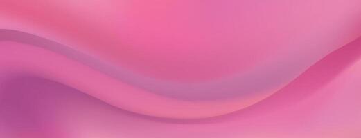 Abstract Pink Gradient Background, Smooth Curves, Soft Hues, Elegant Design, Fluid Shapes, vector