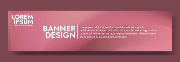 Pink Gradient Background Template Modern, Elegant, Website vector