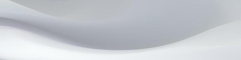 Abstract image featuring soft, flowing grey and white curves. vector