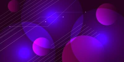 Purple abstract circle with gradient background lines. Bright simple pattern for product display advertising website poster wallpaper template. Eps10 vector