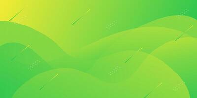 Bright colored abstract background with green wave design for banner cover, book brochure and other graphic design elements. Eps10 vector
