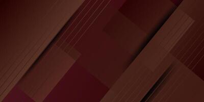 Abstract brown gradient illustration background with simple purple rectangle pattern with 3D look. Dynamic and luxurious design. Eps10 vector