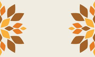 leaves in white background vector
