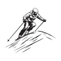 Snowboard Freestyle image. Snowboarder isolated on white background. vector