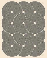 swirl kinetic line abstract pattern background vector
