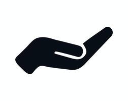 Hand Icon for web and apps vector
