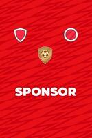 Performance Fabrics for Custom Sports Jersey Printing vector