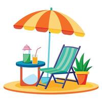 Summer GraphicsVibrant and Versatile Digital Artwork vector