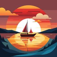 Bright and tropical summer graphics for creative projects and seasonal designs. vector