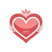 Happy Valentines Day Unique Design vector